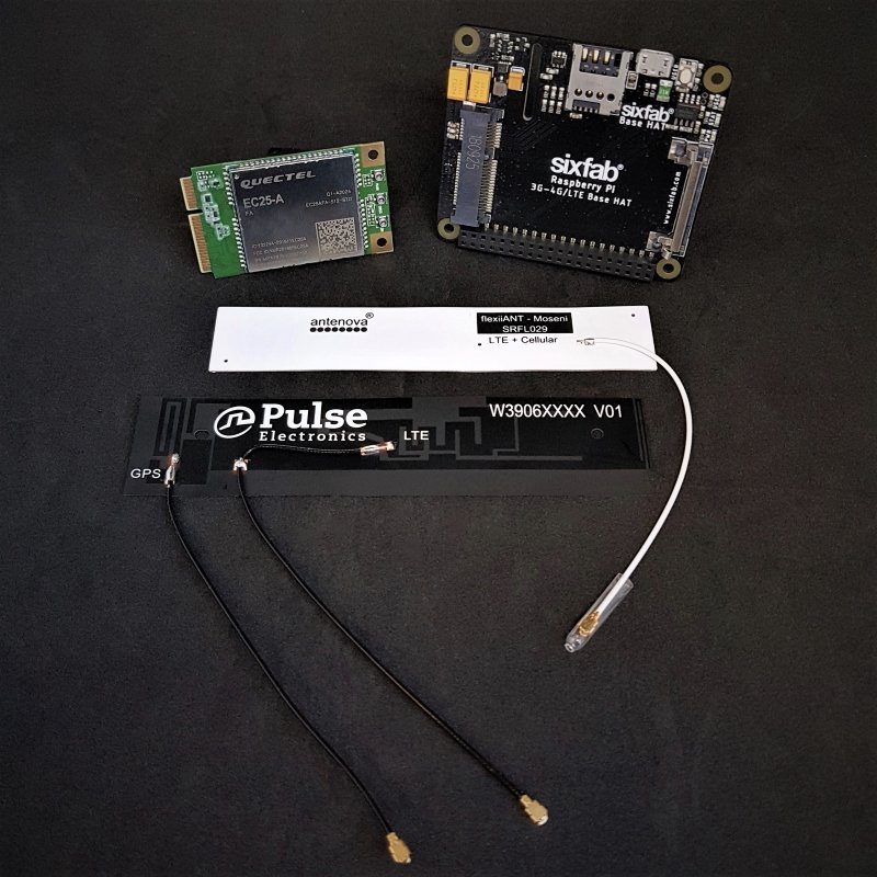 Raspberry Pi 4G/LTE Cellular Modem Kit