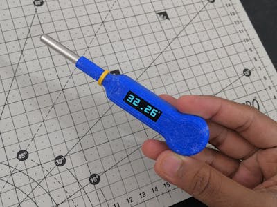 Contact Digital Thermometer With Deep Sleep [Attiny85]