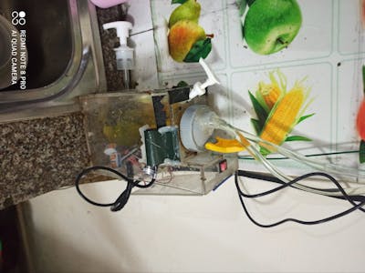 Soap dispenser arduino nano r3