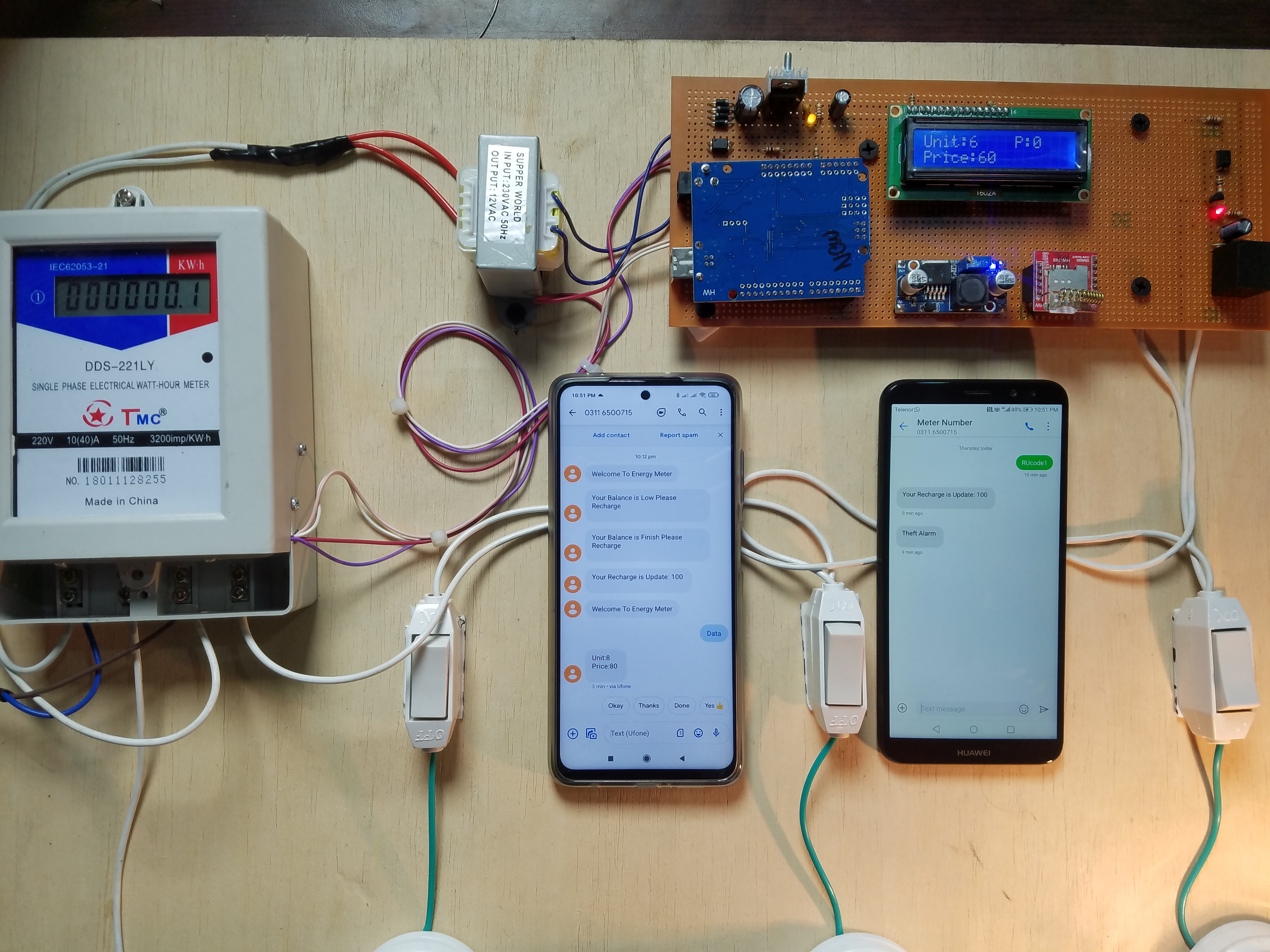 Iedereen Volharding Chemie Arduino and GSM based Prepaid Energy Meter with Theft Alert - Hackster.io