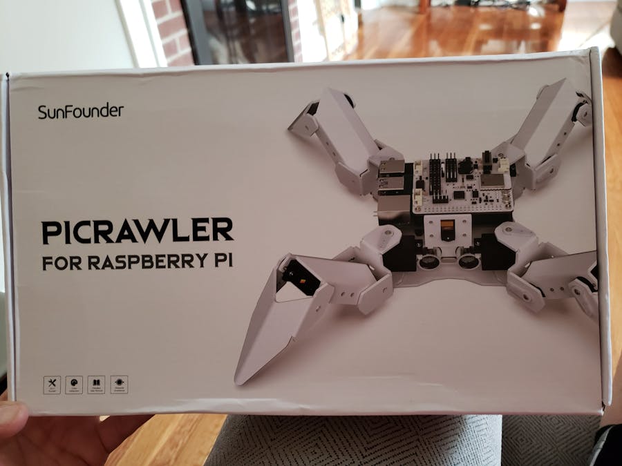 What Do I Build Next? A SunFounder PiCrawler- 1st spiderbot