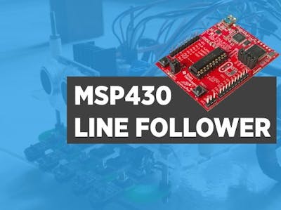 MSP430 Line Follower