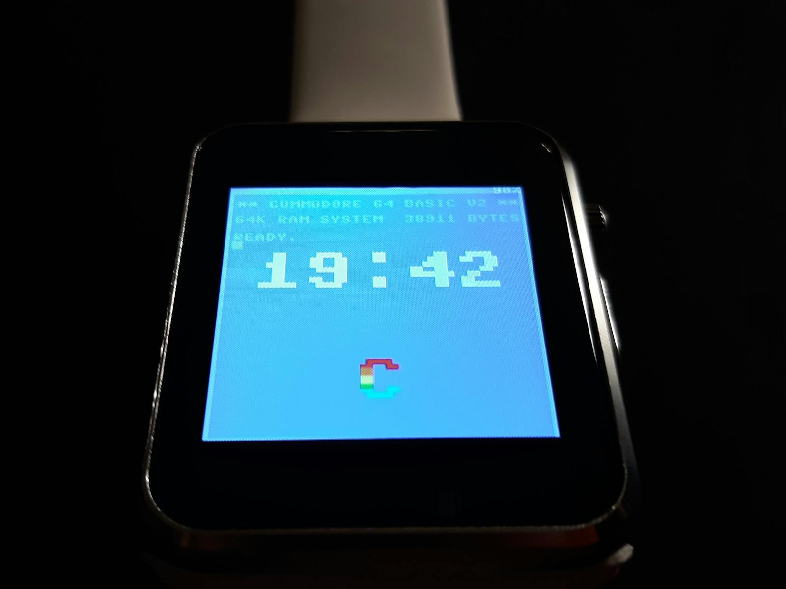 C64 Watch is a customized T-Watch 2020 that was inspired by the Commodore 64 computer. It features a C64 theme and a built-in BASIC interpreter. How I