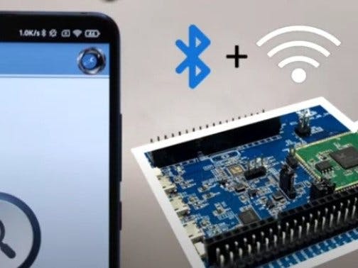 Use BLE to configure Dual-band WiFi Microcontroller