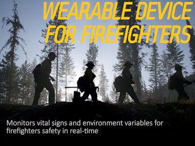 Wearable Device for Forest Firefighters