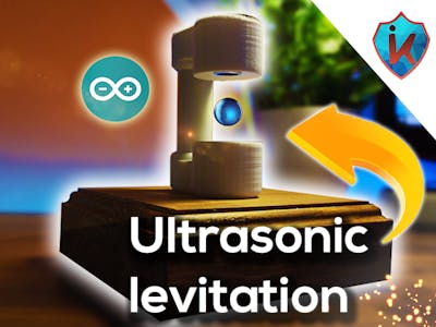 Ultrasonic Levitation with Arduino UNO