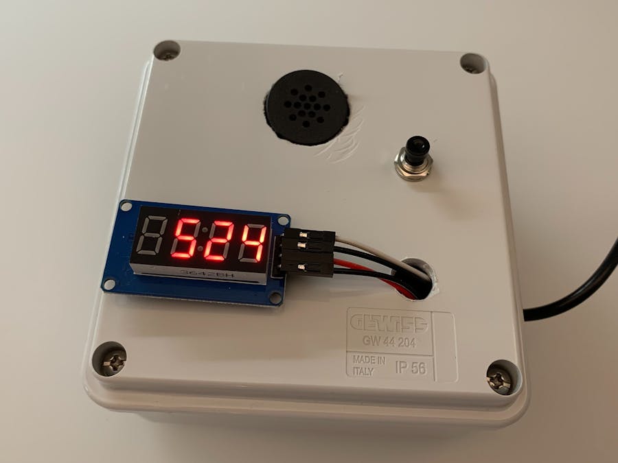 Cool Timer with Voice synthesizer