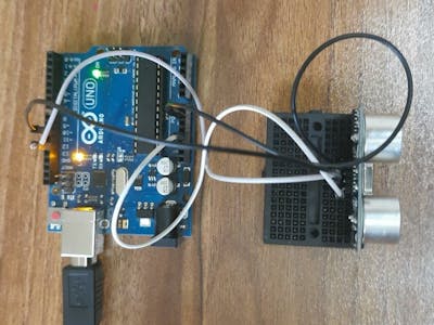 Interfacing ultrasonic sensor with Arduino