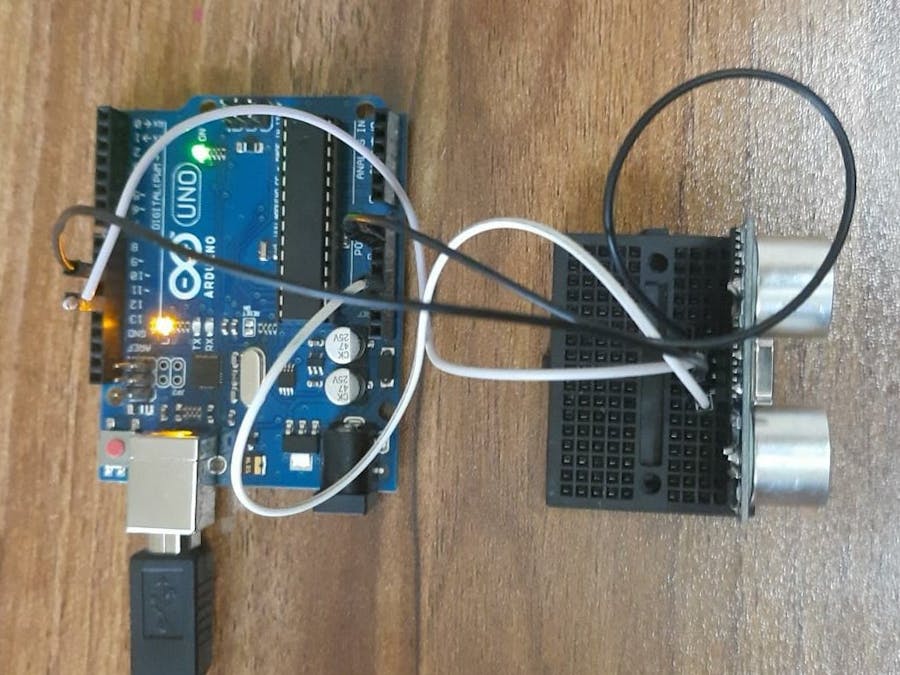 Interfacing ultrasonic sensor with Arduino