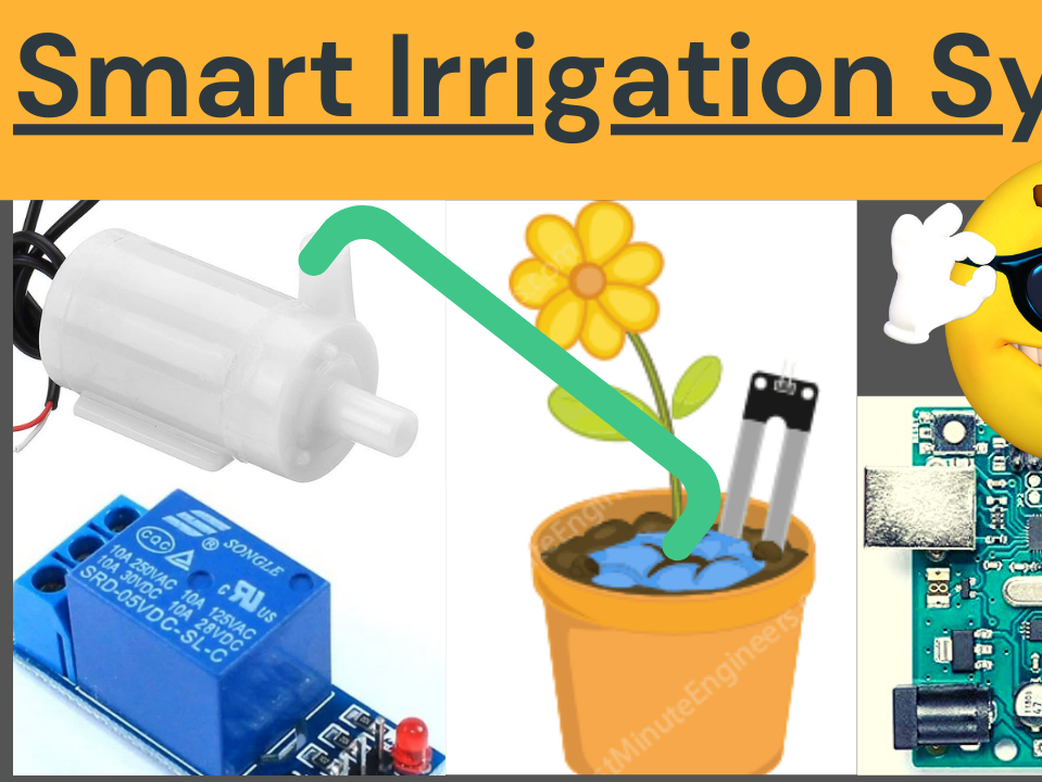 Smart Irrigation | Soil Moisture Sensor Arduino | Water Pump - Arduino ...