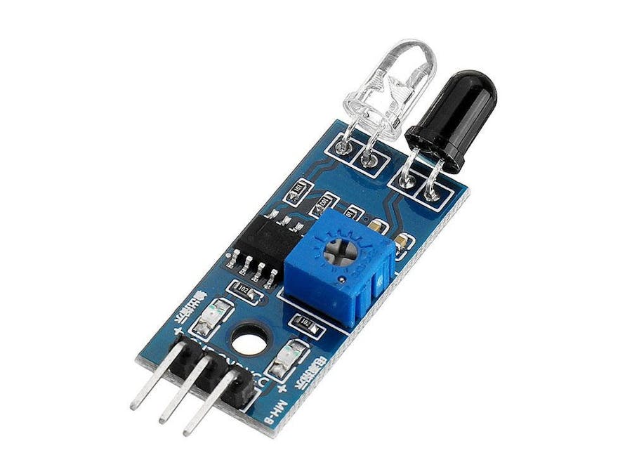 Obstacle Detector using IR module - tutorial