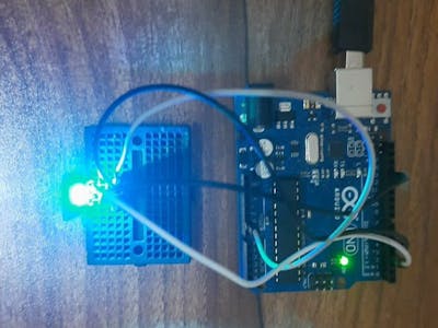 Interfacing Arduino Uno with RGB led