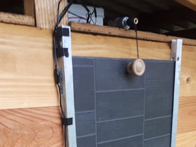 Automatic Solar Powered Chicken Door