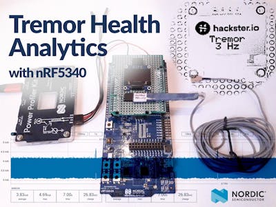 Tremor Health Analytics with nRF5340 DK for DSP Processing!