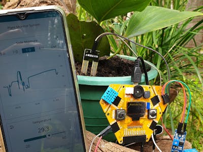 ESP32 Plant Monitoring with Arduino IOT Cloud Remote App