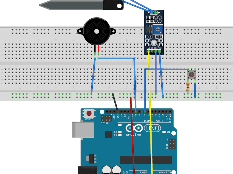 How to build Arduino Water Detector Alarm