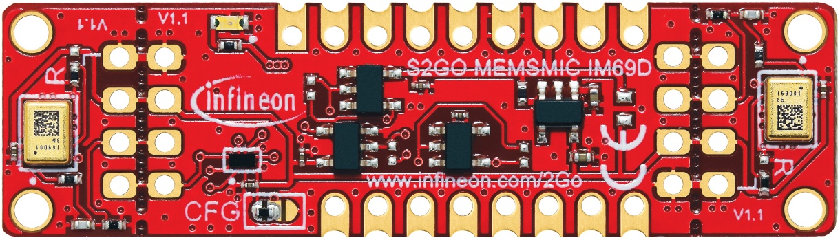 S2GO MEMSMIC IM69D MEMS Microphone