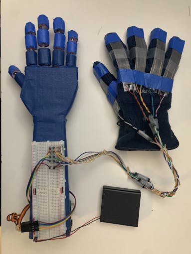 DIY Glove Controlled Robotic Hand - Arduino Project Hub