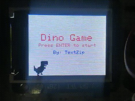 Dino Game For Arduino - Arduino Project Hub