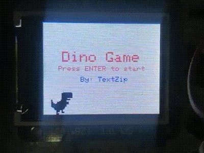 Automated Dinosaur Game With Arduino