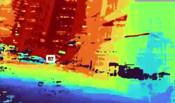 Depth Map of the same location