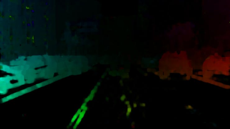 Optical Flow Velocity Estimation on Raspberry Pi Demo