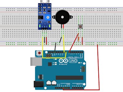 How to build an Arduino sound detector Alarm Project