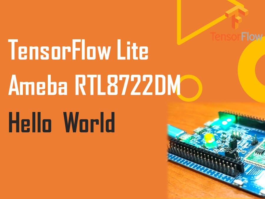 RTL8722DM is now supporting TensorFlowLite & AI Computation