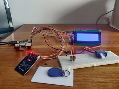 Attendance system using Raspberry Pi 4 and RFID module