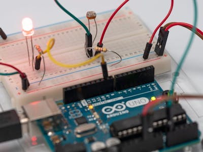 Interfacing Arduino uno with LDR