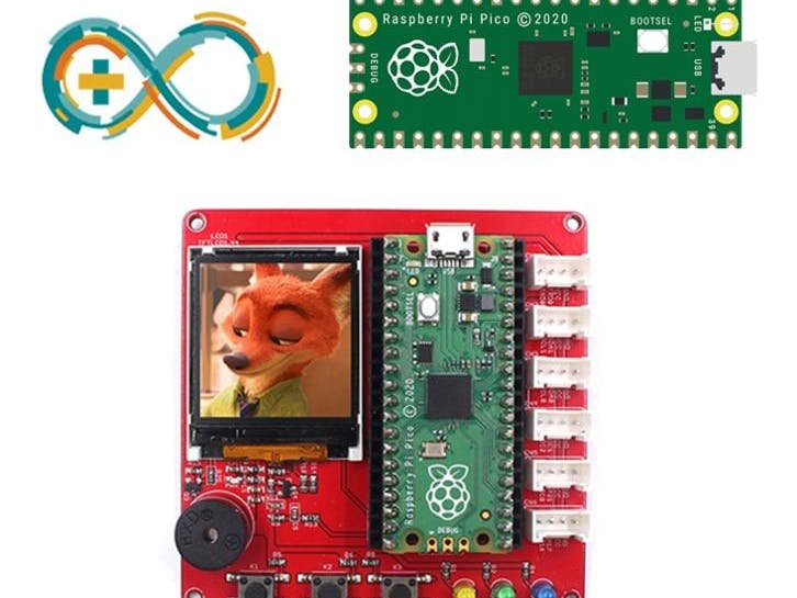 Display Image With Raspberry Pi Pico by Arduino Programming