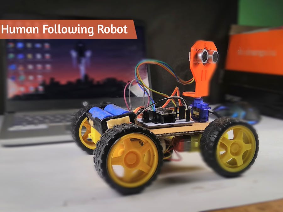 How to Make Arduino Human Following Robot