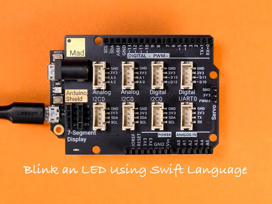 Blink an LED using Swift Language
