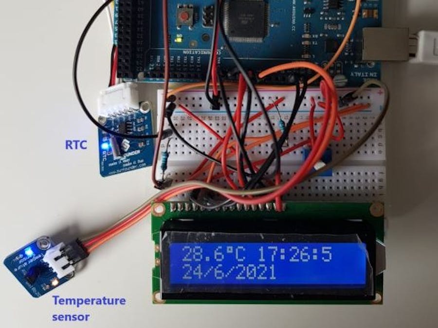 LCD Clock