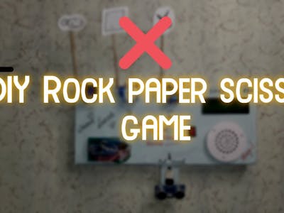 DIY Rock Paper Scissor Game