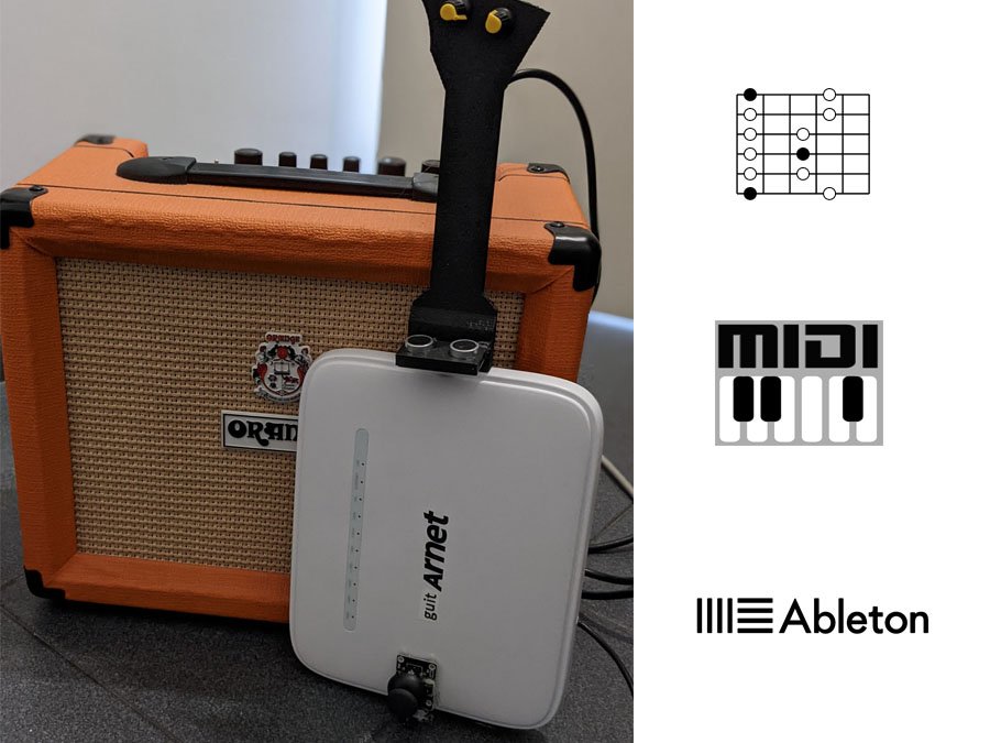 Modem Turned Into a MIDI Guitar Sort of 