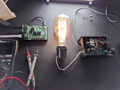 AC Dimmer for Lighting and Motors W/ Raspberry Pi