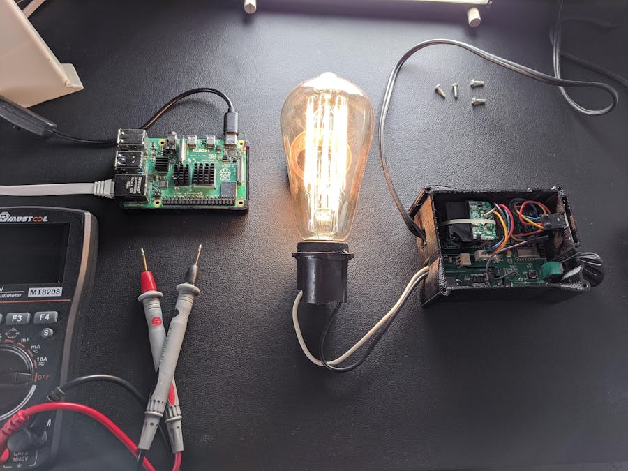AC Dimmer for Lighting and Motors W/ Raspberry Pi