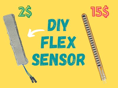 How to Make FLEX Sensor at Home | DIY Flex Sensor