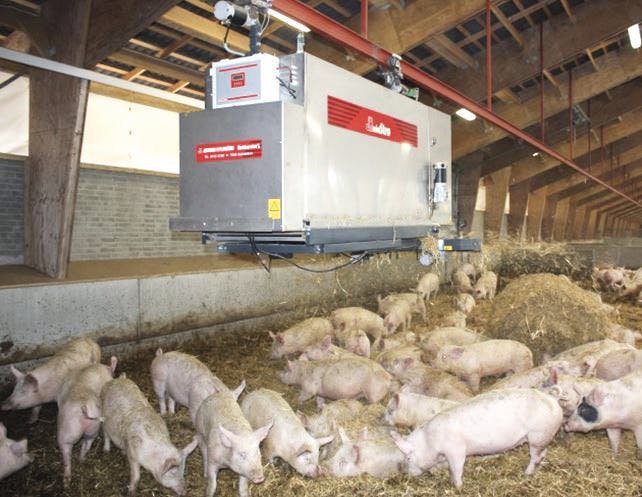 "Robot Pig" - Precision Livestock Farming robot for pigs