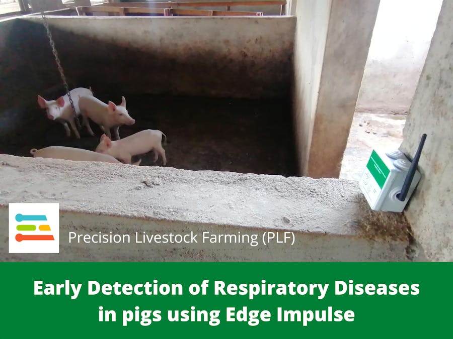 Early Pigs' Respiratory Disease Detection Using Edge Impulse