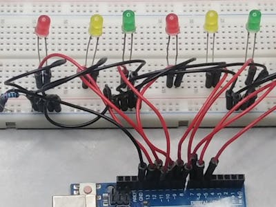 LED Roulette Circuit