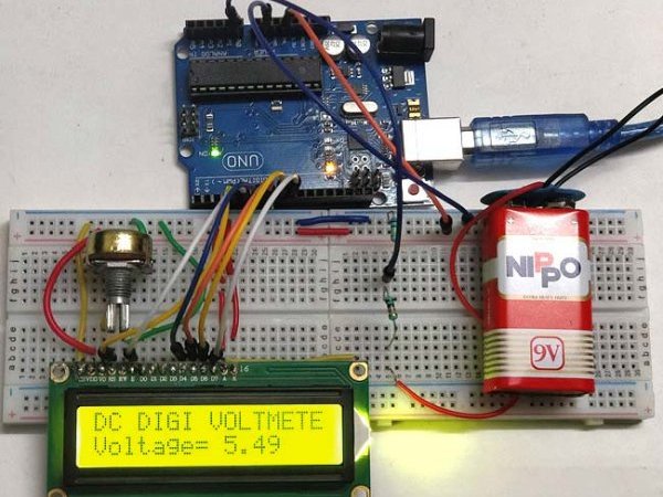 DIY Simple Arduino Digital Voltmeter - Arduino Project Hub