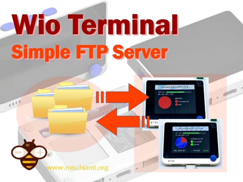 Simple FTP Server Library Wio Terminal With Status Display - Hackster.io