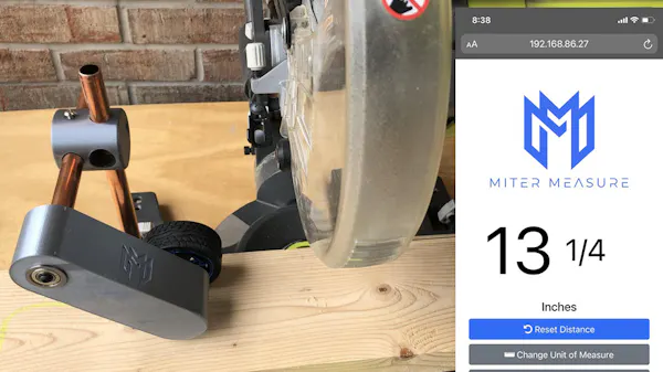 The Miter Measure Is a Smartphone-Based Measurement Device for Your ...
