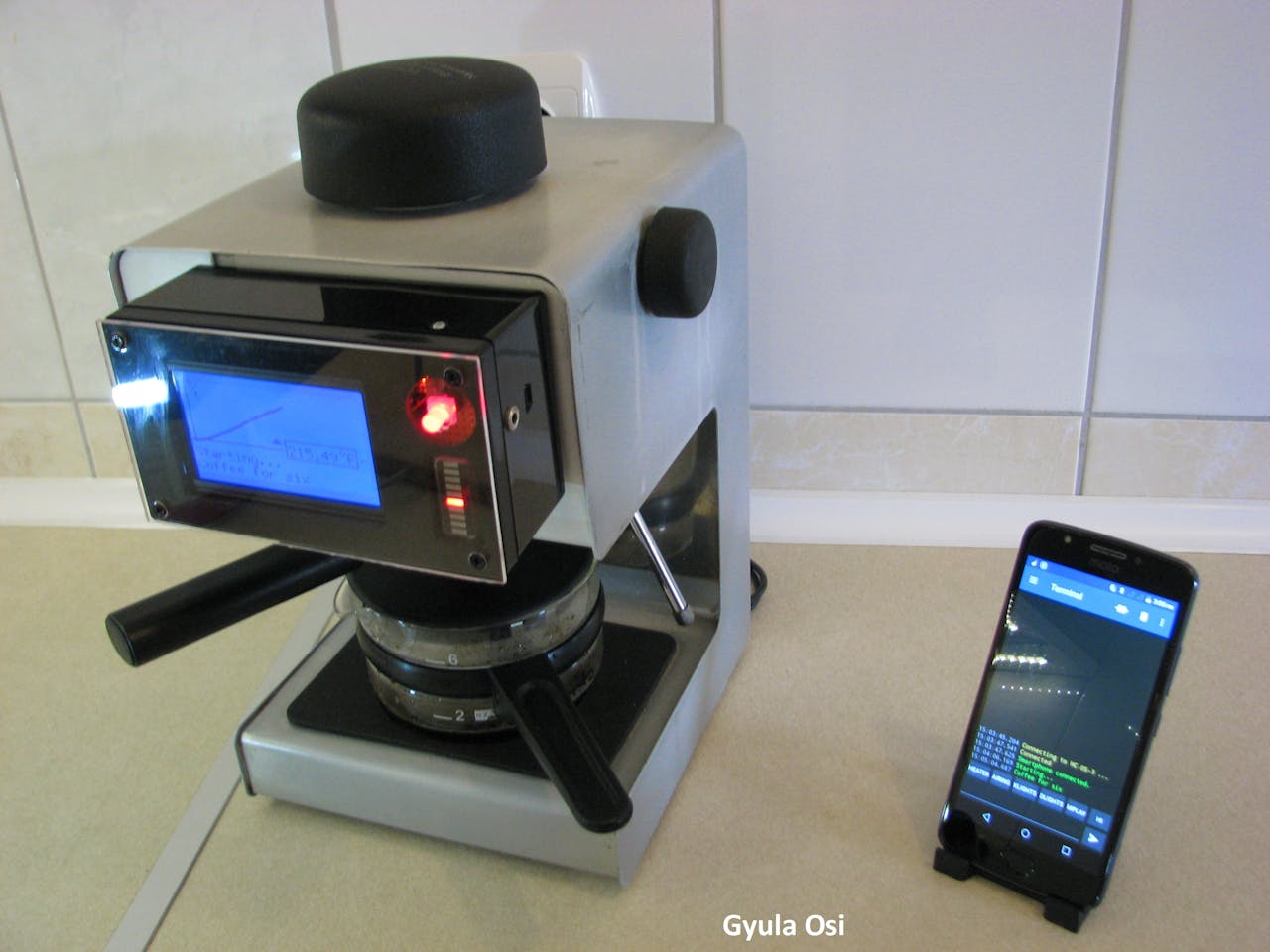 Smart Coffee Machine with Arduino and Bluetooth 