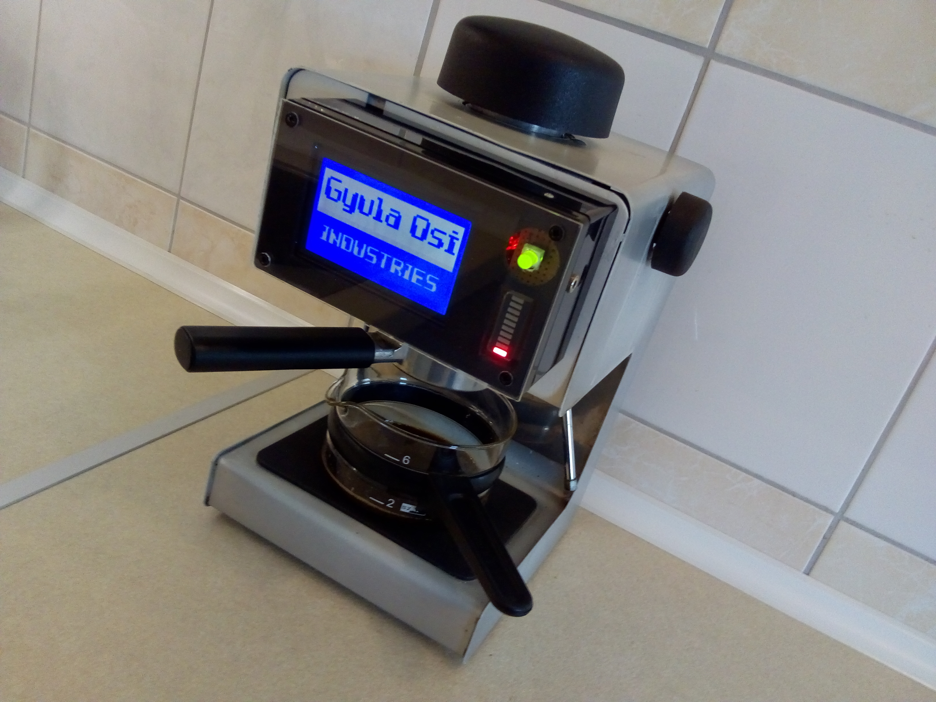 coffee machine with bluetooth