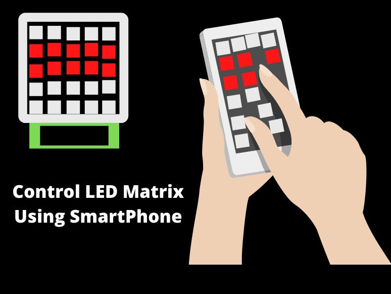 SmartPhone Controlled Led Matrix