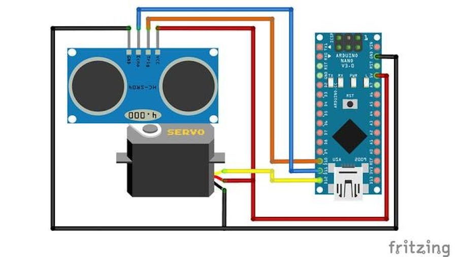 DIY Ultrasonic Radar