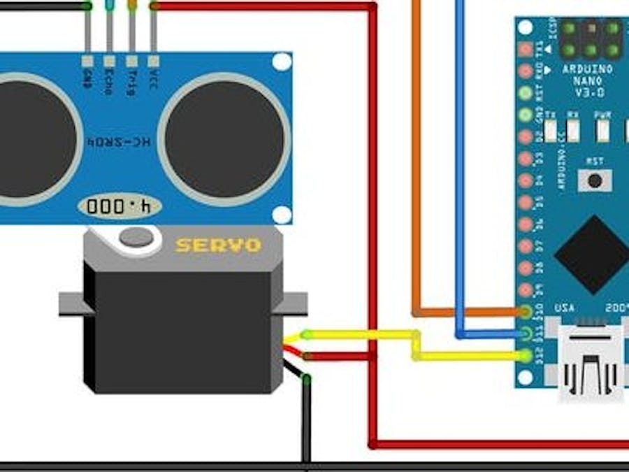 DIY Ultrasonic Radar